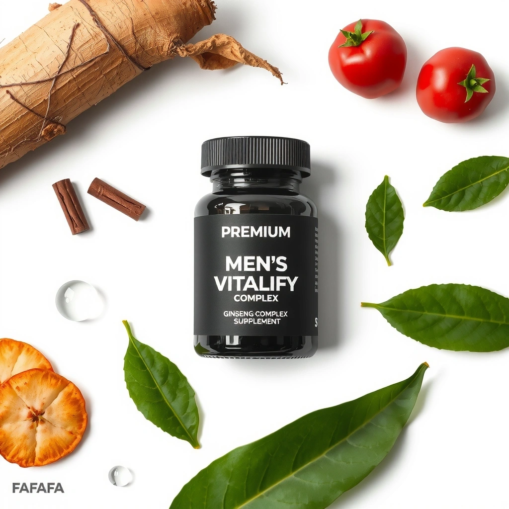 Men's Vitality Complex premium supplement bottle